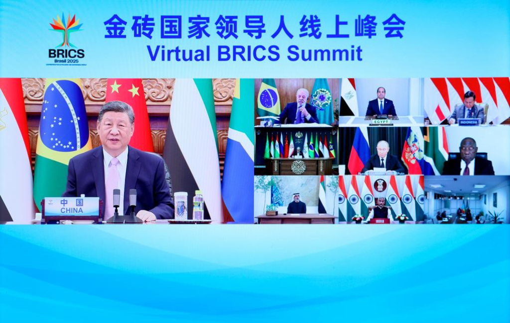 Xi Jinping insta a países del BRICS a defender el multilateralismo