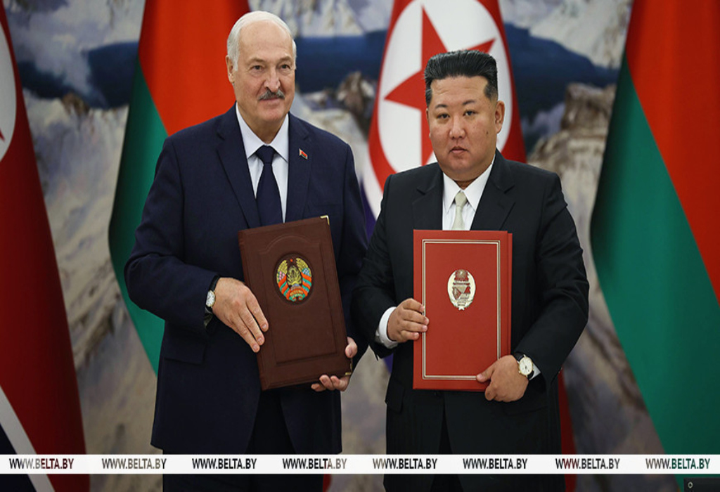 Belarús y Corea del Norte firman tratado de amistad y cooperación