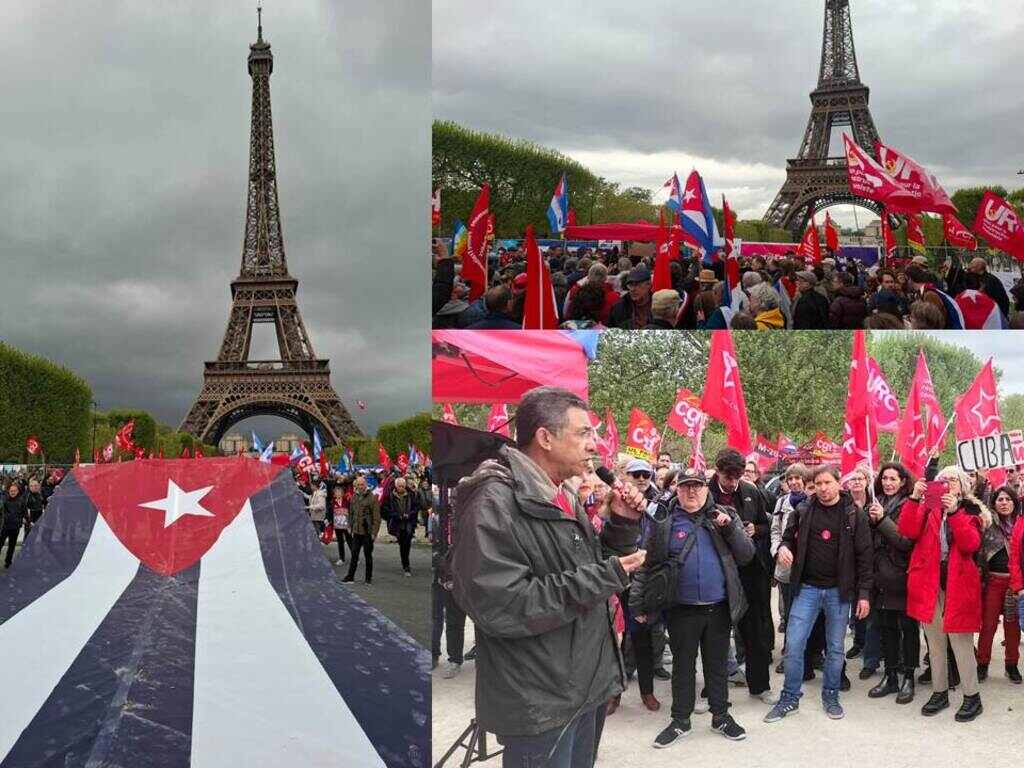 Exigen en Francia fin del bloqueo contra Cuba