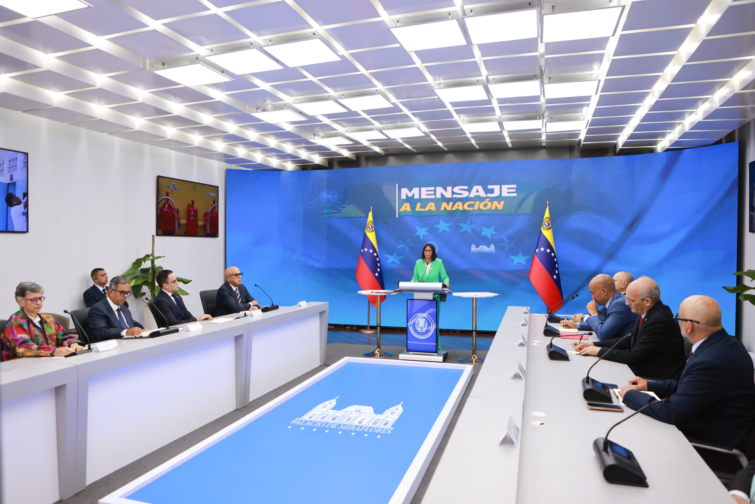 ¿Qué anunció la presidenta encargada Delcy Rodríguez a Venezuela?