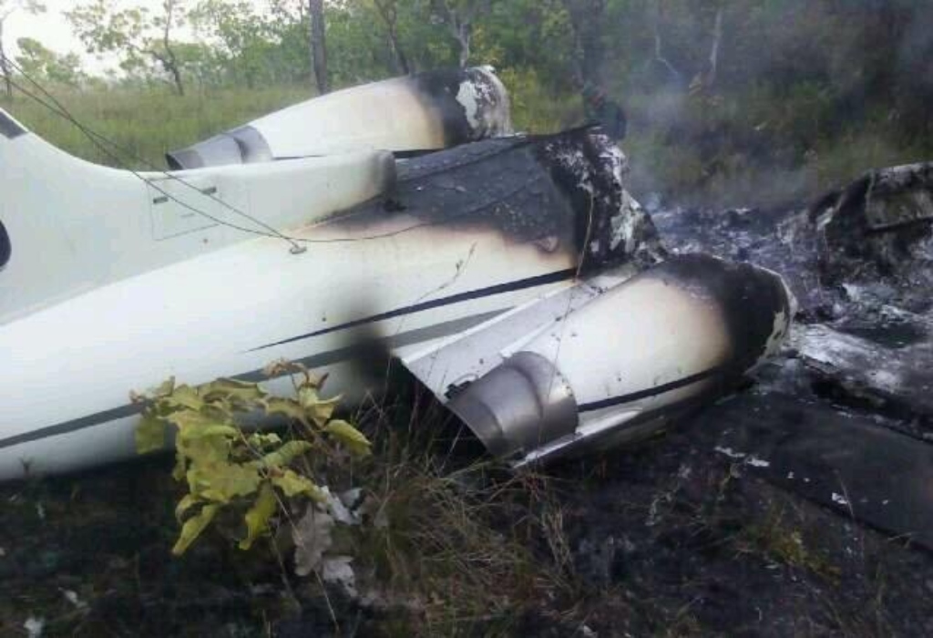 Venezuela destruye avión vinculado al narcotráfico