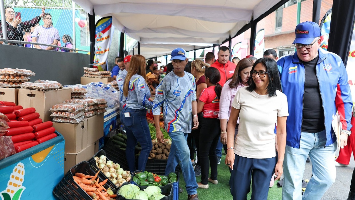 Delcy Rodríguez: Fin de sanciones hará que «Venezuela respire libremente»