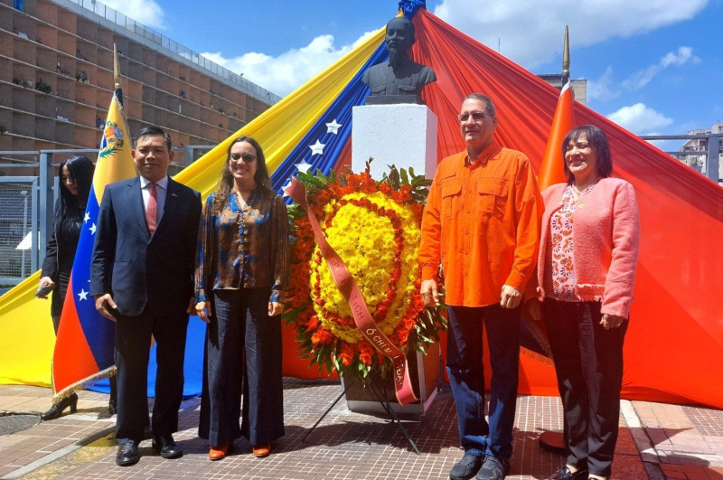 Conmemoran en Caracas nacimiento de Ho Chi Minh y ratifican alianza Vietnam-Venezuela
