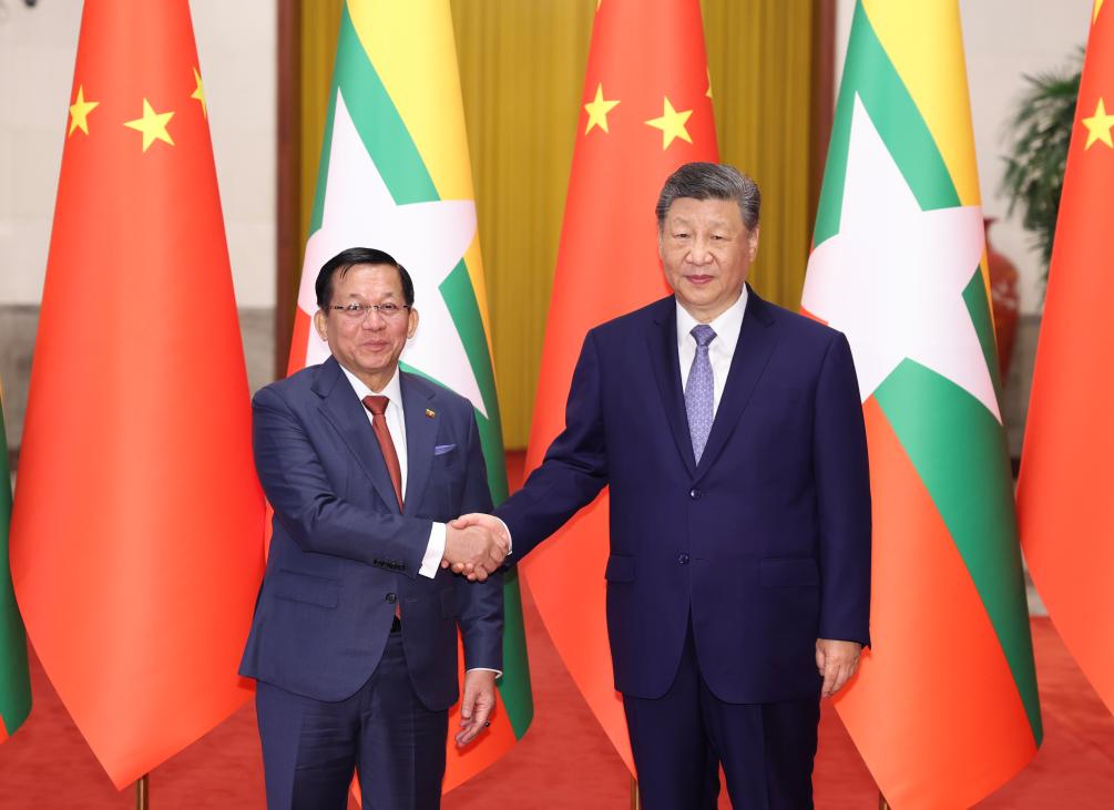 ¿De qué hablaron el Presidente de China y el líder de Myanmar?
