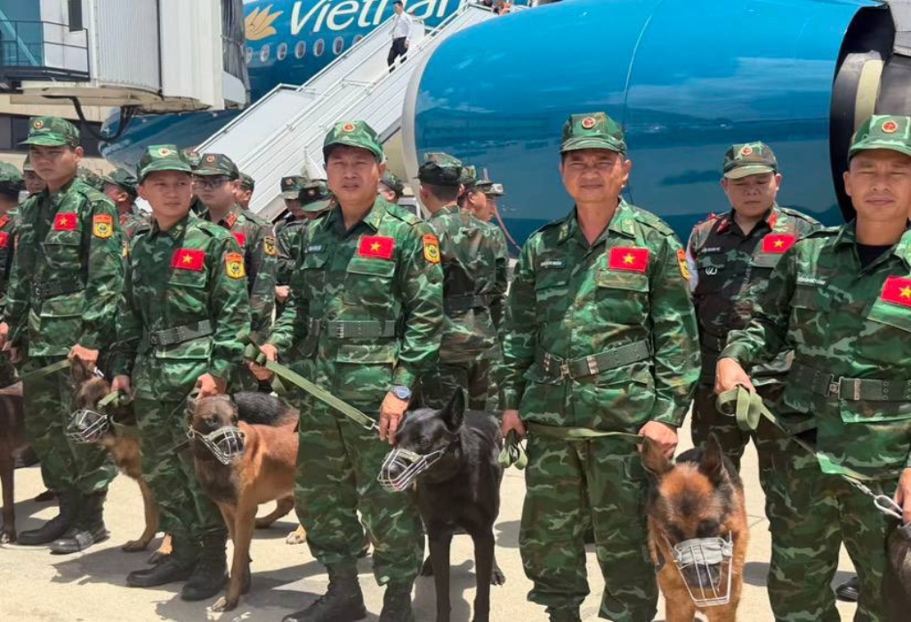 Vietnam envía 174 rescatistas a Venezuela