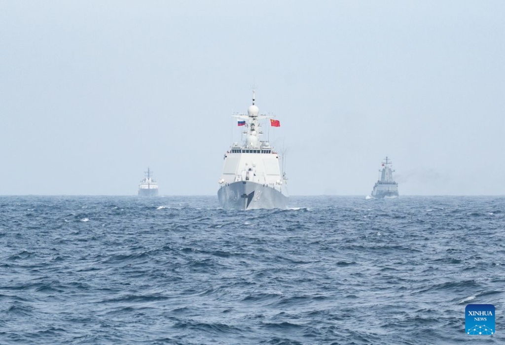 China y Rusia concluyen ejercicio naval conjunto