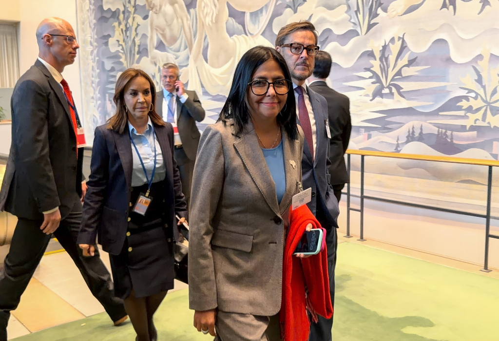 Presidenta Delcy Rodríguez asiste a la apertura del segmento de alto nivel en la Asamblea General de la ONU